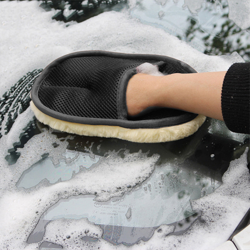 Car Cleaner Brush- Soft Gloves