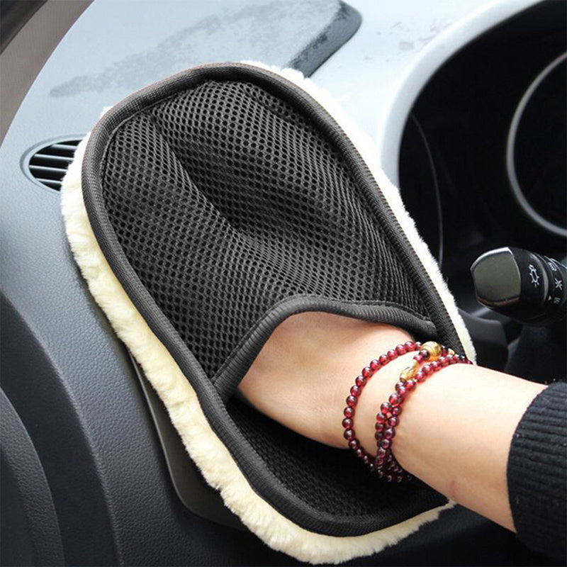 Car Cleaner Brush- Soft Gloves