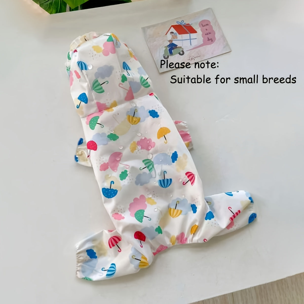 Waterproof Pet Raincoat - Cute And Functional Outdoor Dog Apparel