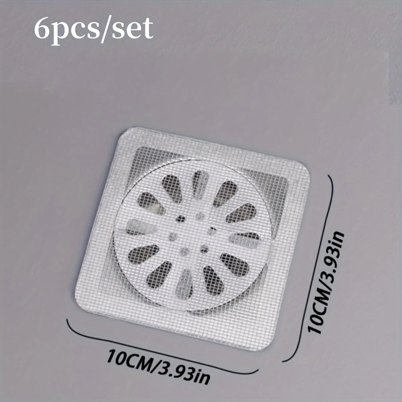 Shower Drain Hair Catcher,Hair Catchers For Shower, Floor Sink Strainer Filter Mesh Stickers, Hair Stopper For Bathroom Bathtub