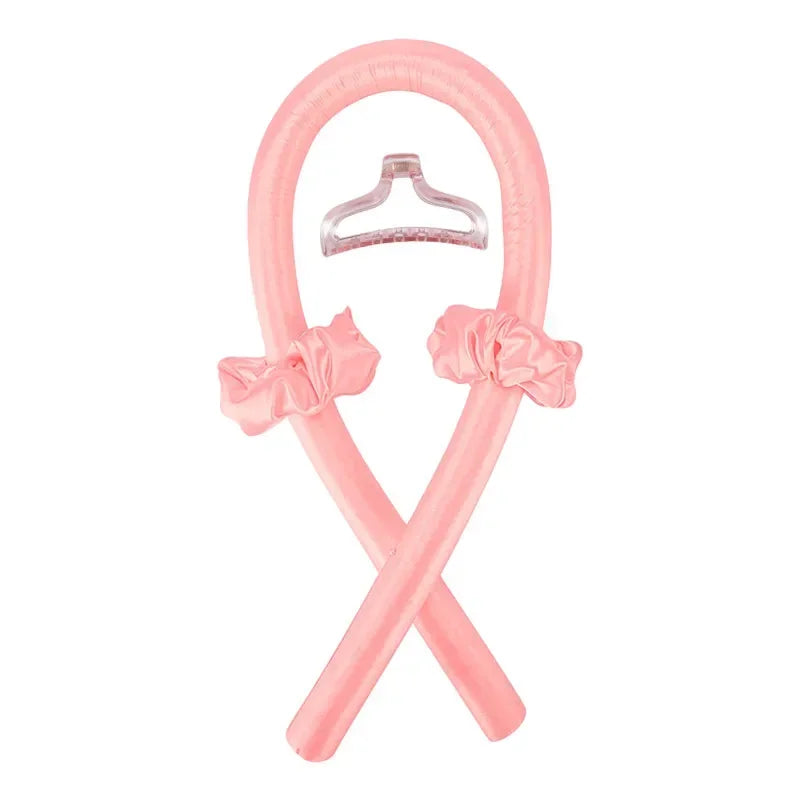 Heatless Hair Curler Curling Rod Headband No Heat Silk Ribbon Curls Hair Roller Curlers for Hair Straightener Hair Styling Tools