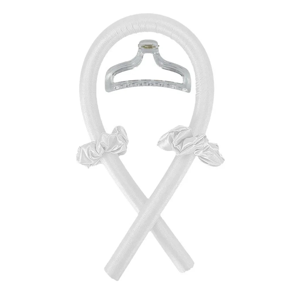 Heatless Hair Curler Curling Rod Headband No Heat Silk Ribbon Curls Hair Roller Curlers for Hair Straightener Hair Styling Tools