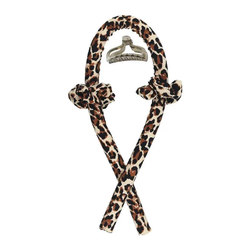 Heatless Hair Curler Curling Rod Headband No Heat Silk Ribbon Curls Hair Roller Curlers for Hair Straightener Hair Styling Tools